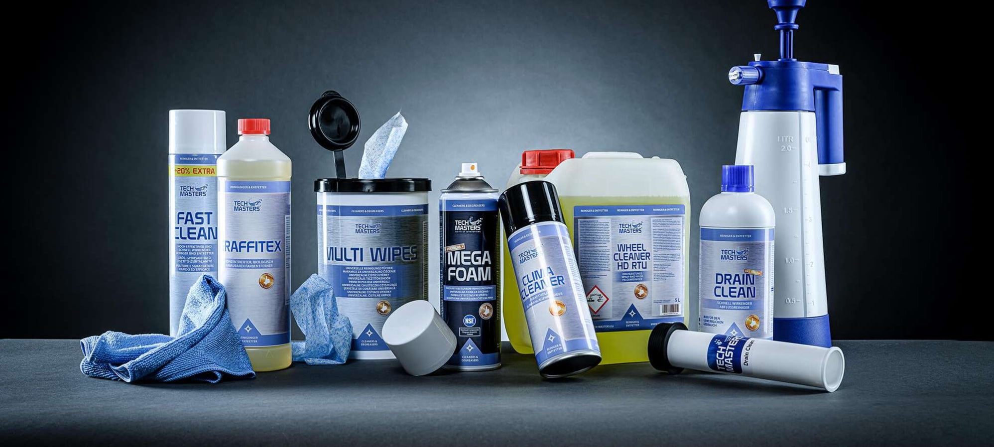 Reinigungsprodukte & Entfetter
